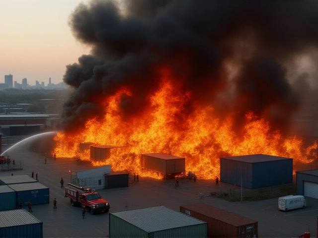 Explosions Rock Southall Warehouse as 150 Firefighters Battle Blaze